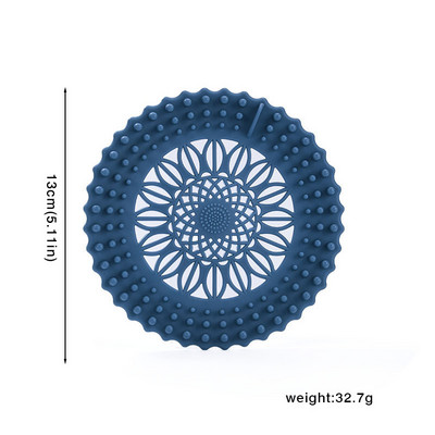 Kuhinjski sudoper Filter Zaslon Kupaonica Otporna na insekte Podni odvod Čep Čep za kosu Silikonski poklopac cjedila Pribor za hvatanje kade