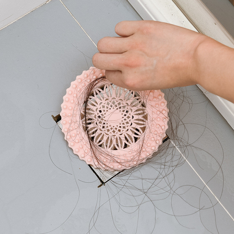 Kuhinjski sudoper Filter Zaslon Kupaonica Otporna na insekte Podni odvod Čep Čep za kosu Silikonski poklopac cjedila Pribor za hvatanje kade