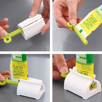 Εγχειρίδιο Τύπου Tube Squeezer Press Εγχειρίδιο Τύπου Artifact Squeezer Clip-on Οικιακή Συσκευή Οδοντόκρεμας Προμήθειες μπάνιου