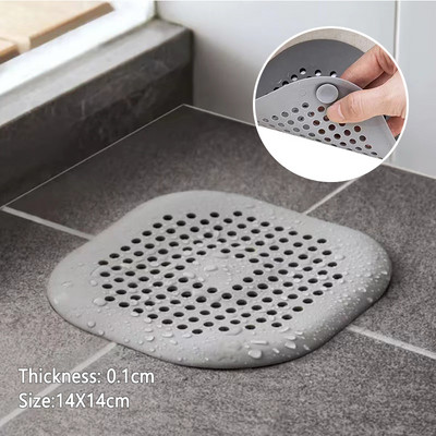 Umivaonik Cjedilo protiv blokiranja Filter za kosu Kada Tuš Podni odvod Silikonski čep Kuhinjski dezodorans Podloga Kupaonski pribor