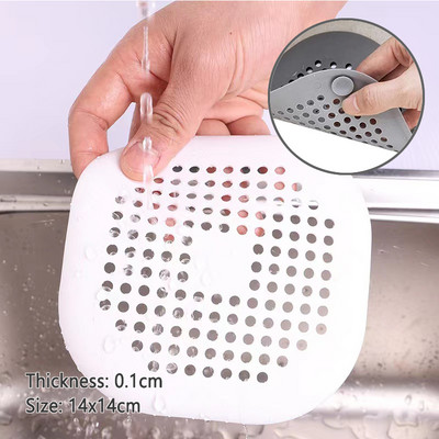 Umivaonik Cjedilo protiv blokiranja Filter za kosu Kada Tuš Podni odvod Silikonski čep Kuhinjski dezodorans Podloga Kupaonski pribor