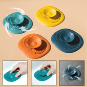 Kupaonski odvod za umivaonik Hvatač dlaka Podni čep Filter Cjedilo za kuhinjski sudoper Poklopac odvoda Univerzalni dodatak protiv začepljenja