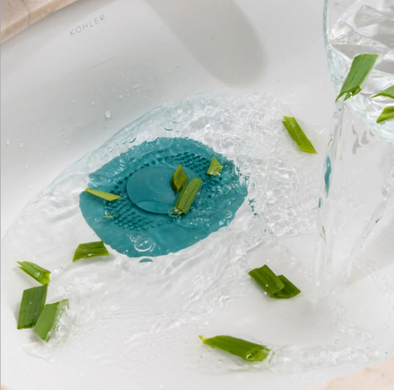 Kupaonski odvod za umivaonik Hvatač dlaka Podni čep Filter Cjedilo za kuhinjski sudoper Poklopac odvoda Univerzalni dodatak protiv začepljenja