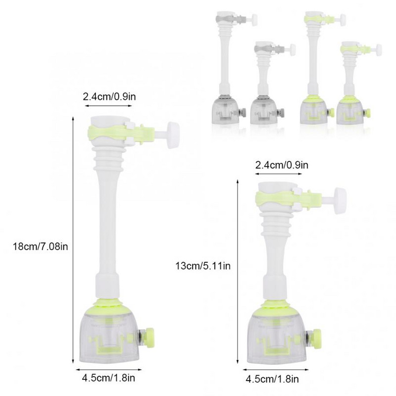 Produžetak kuhinjske slavine za uštedu vode Podesiv za 360 stupnjeva otporan na prskanje Produžetak slavine za vodu Dodaci za filtar Kuhinjski dodaci