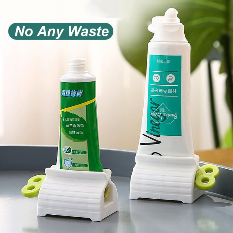 Višenamjenski dozator paste za zube Cjedilo Kupaonski pribor Držač paste za zube Organizator Boja za kosu Sredstvo za čišćenje lica Cjedilo