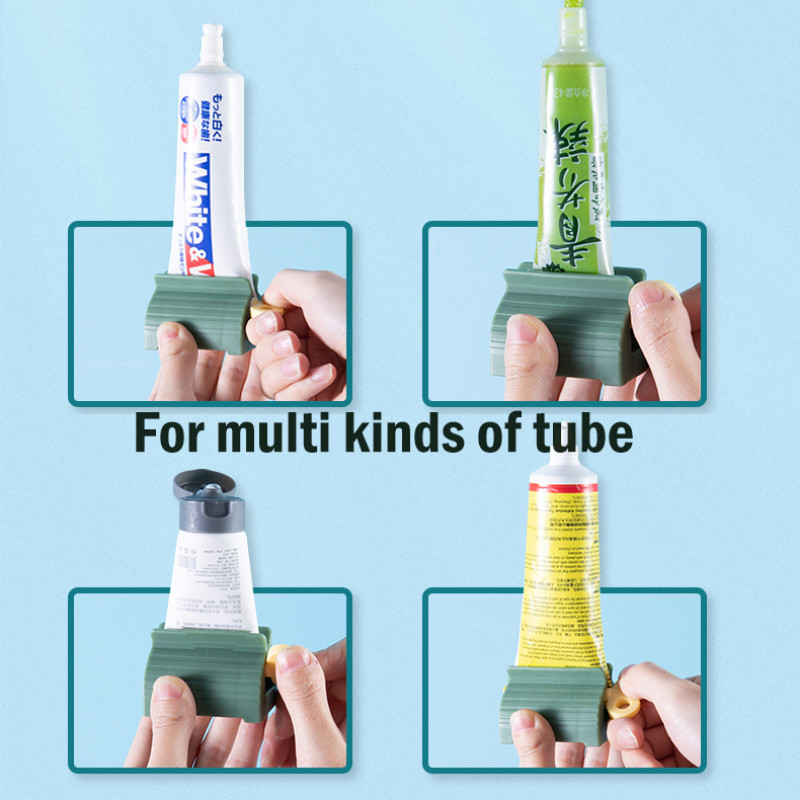 Višenamjenski dozator paste za zube Cjedilo Kupaonski pribor Držač paste za zube Organizator Boja za kosu Sredstvo za čišćenje lica Cjedilo