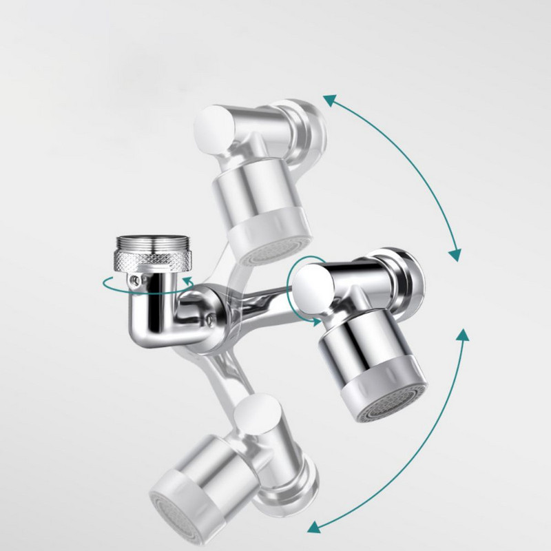 Univerzalna slavina za rotaciju od 1080° Perlator Filter za prskanje Slavina za uštedu vode Kupaonski produžni filtar Pjenilica Perlatori Vodena mlaznica