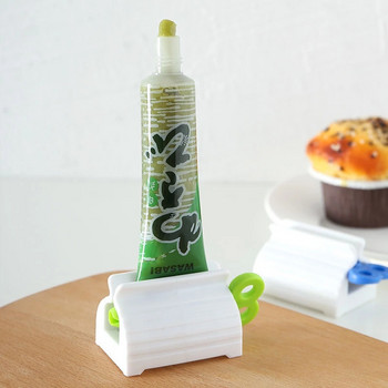 Σετ αξεσουάρ μπάνιου για οδοντόκρεμες πολλαπλών λειτουργιών οδοντόκρεμας Squeezer Toothpaste Clip-on καθαριστικό προσώπου