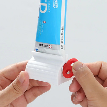 Σετ αξεσουάρ μπάνιου για οδοντόκρεμες πολλαπλών λειτουργιών οδοντόκρεμας Squeezer Toothpaste Clip-on καθαριστικό προσώπου