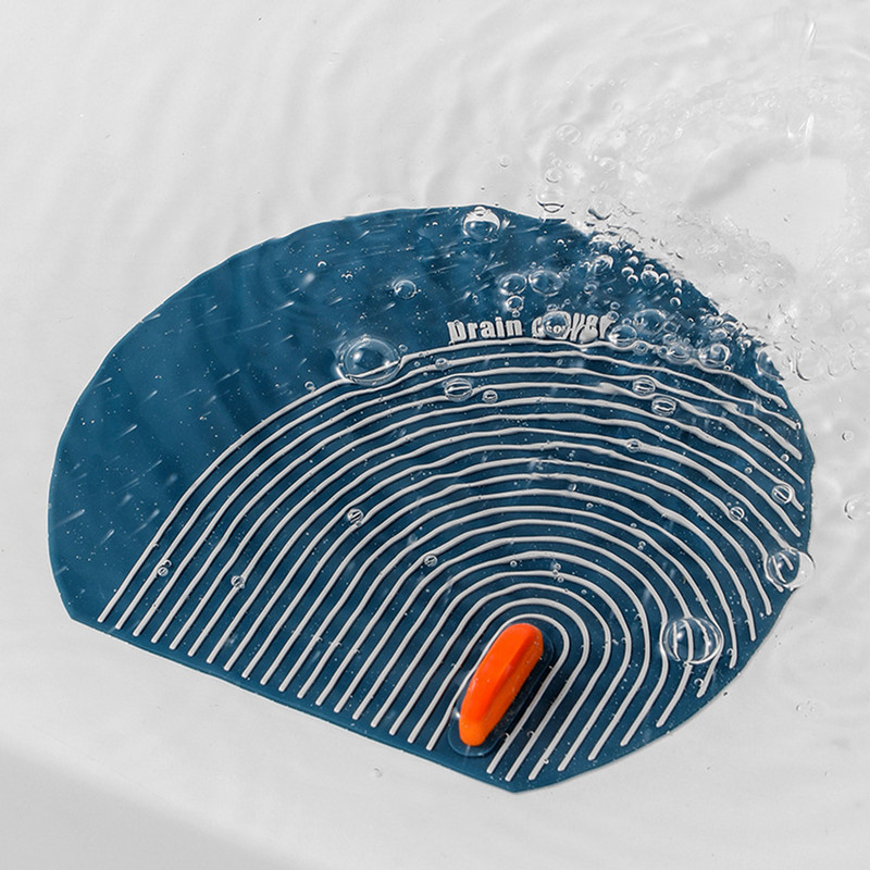 Čep za kadu Silikonski podni odvod Prostirka protiv neugodnih mirisa Čep za podni odvod Poklopac za čep za kosu Kućanska kuhinja Kupaonica i praonica rublja