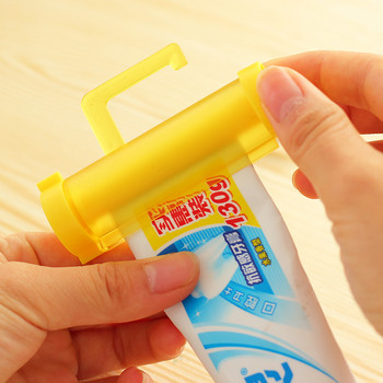 New Colors hook Πλαστικός στίφτης σωλήνας κύλισης Χρήσιμη οδοντόκρεμα Easy Dispenser Θήκη οδοντόκρεμας μπάνιου Αξεσουάρ μπάνιου