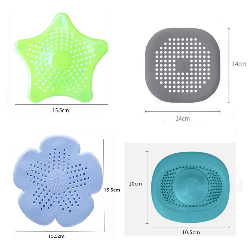 Filter za kosu Sudoper Cjedilo protiv blokiranja Kad Tuš Čep odvoda Silikonski čep za kuhinjski dezodorans Kupaonski pribor