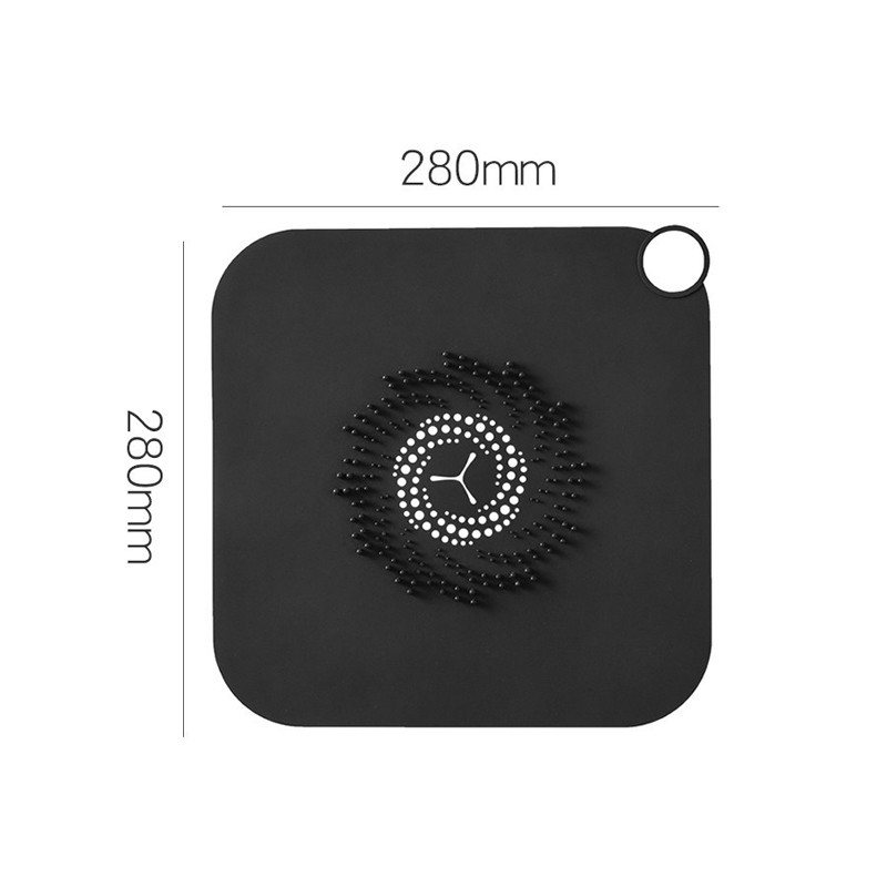 Silikonski poklopac za podni odvod protiv začepljenja Filter za sudoper Odvod za tuš Hvatač za kosu Kuhinjski dezodorans Cjedilo Kupaonski pribor