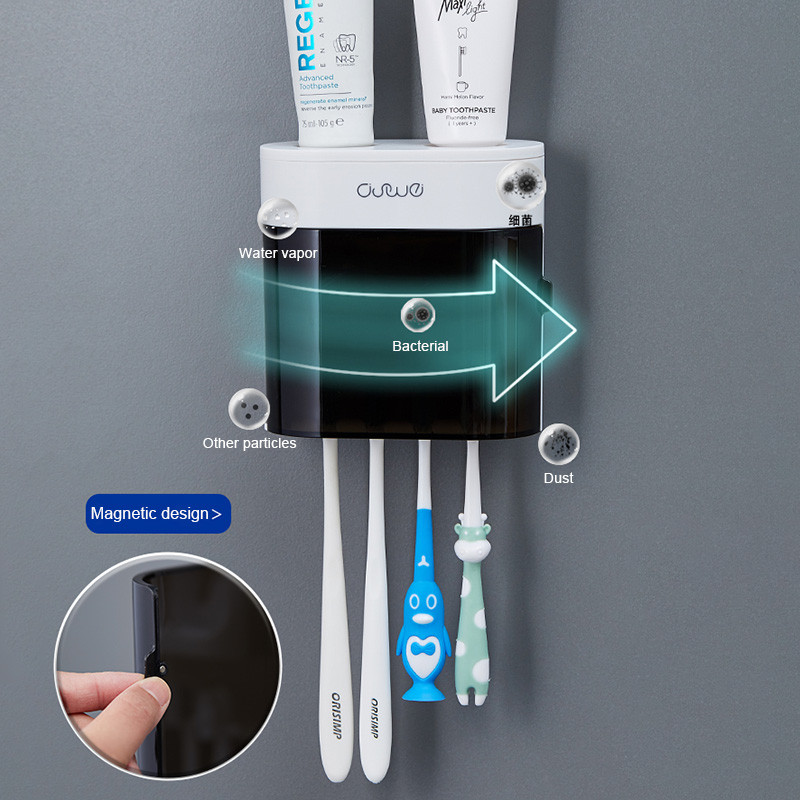 WC za parove Automatsko cijeđenje paste za zube Otporno na prašinu Držač četkice za zube Kupaonski odvod Stalak za pohranu Set kupaonskog pribora