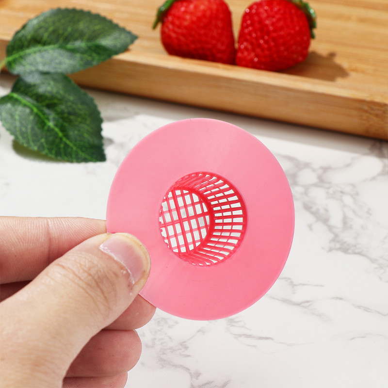 2/6kom Filter za kosu Anti-blokiranje Umivaonik Filter Kuhinjski sudoper Kanalizacijska mreža Cjedilo Kupaonski hvatač za kosu Okrugli odvod u podu