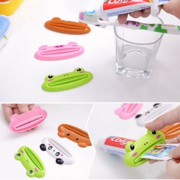 Cute Cartoon Animals Toothpaste Extruder Squeezer Rolling Toothpaste Squeezer Tube Σετ στοματικής περιποίησης Αξεσουάρ μπάνιου