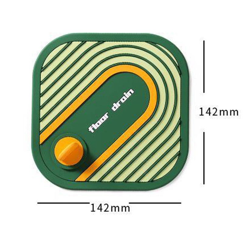 Silikonska podloga za dezodorans za podni odvod Kuhinjski sudoper Cjedilo WC Kupaonica Protiv insekata Poklopac za kanalizaciju Vodeni čep Filter