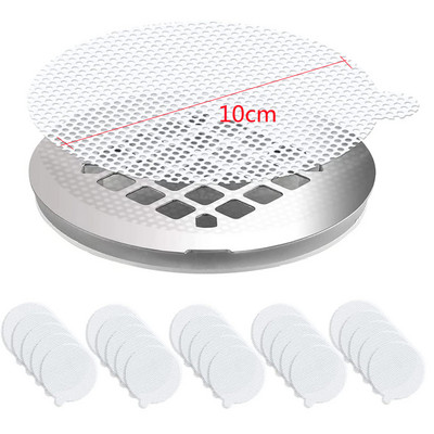 5-25 kom Mrežasta naljepnica filtera Hvatač dlaka Tuš Umivaonik Odvod Cjedilo Netkana tkanina Filter papir Kupaonski kuhinjski dodaci