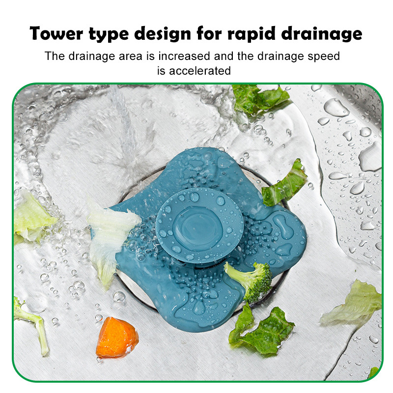 1/2 kom. Filter za kosu Umivaonik Cjedilo protiv blokiranja Kada Tuš Čep za podni odvod Kuhinjski čep za dezodorans Kupaonski pribor