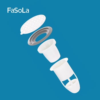 FaSoLa Πλαστικό Σίτι νιπτήρα Μπάνιου Αποστράγγιση Μαλλιών Πώμα Μαλλιών Αποστράγγιση ντους Καλύμματα Σιλικόνης Κουζίνας Αποστράγγιση δαπέδου κατά της οσμής