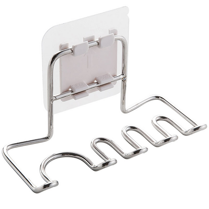 Držač za britve Stalak za britve Višenamjenski držač za četkice za zube Nehrđajući čelik Stalak za brijanje Držač za kupaonicu koji štedi prostor