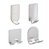 1/3/5 komada od nehrđajućeg čelika, držač za britvu, zidna ljepljiva kuka za pohranu za brijač, zidna polica, organizator, priključci za kupaonicu