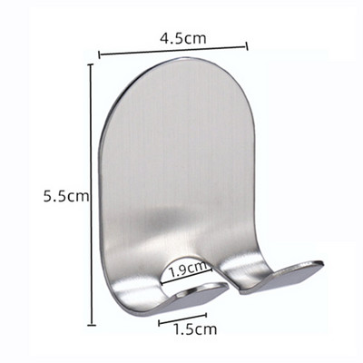 1/3/5 komada od nehrđajućeg čelika, držač za britvu, zidna ljepljiva kuka za pohranu za brijač, zidna polica, organizator, priključci za kupaonicu