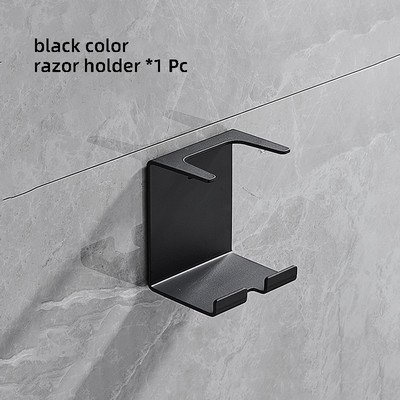 Punch Free Držač za brijanje Muški aparat za brijanje Kuka za pohranu Zidna polica Kupaonica Stalak za električne britve Zidni kuhinjski pribor