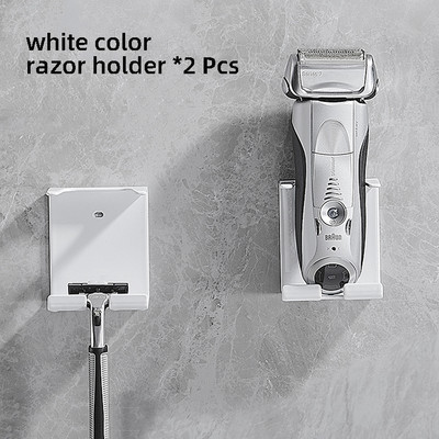 Punch Free Držač za brijanje Muški aparat za brijanje Kuka za pohranu Zidna polica Kupaonica Stalak za električne britve Zidni kuhinjski pribor