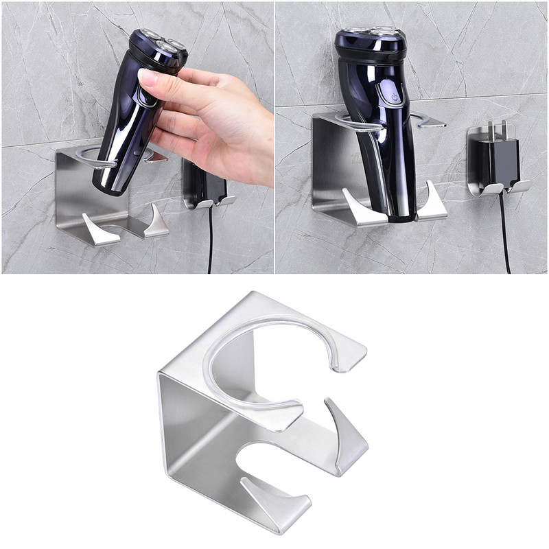 Kuke Kuka Stalak Viseći S Držač za kupaonicu Zidne vješalice od nehrđajućeg čelika od cinka Besplatna torbica Posrebreni kaput s dlakom Kuhinjski pribor