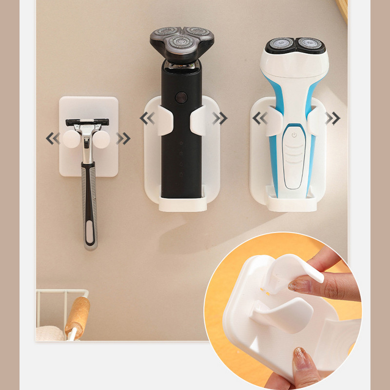 Zidni držač aparata za brijanje Dodaci Plastični stabilni stalak za električne britve Stalak za pohranu Vješalica za pričvršćivanje pribora
