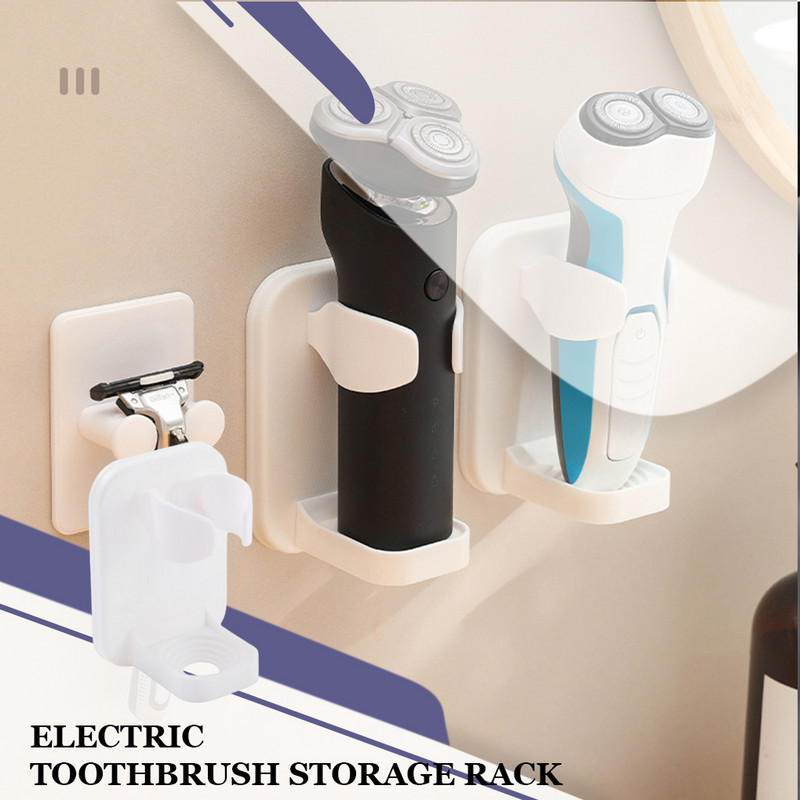 Zidni držač aparata za brijanje Dodaci Plastični stabilni stalak za električne britve Stalak za pohranu Vješalica za pričvršćivanje pribora