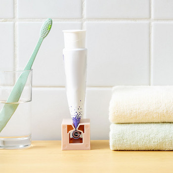 Εγχειρίδιο οδοντόκρεμας Squeezer Press Squeezer Clip-on Lazy Toothpaste Holder Καθαριστικό προσώπου Squeezer Bathroom Extrusion Οικιακό