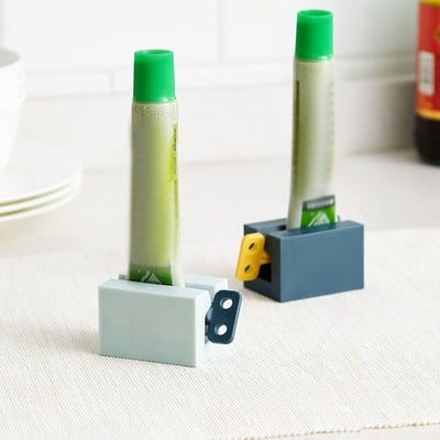 Εγχειρίδιο οδοντόκρεμας Squeezer Press Squeezer Clip-on Lazy Toothpaste Holder Καθαριστικό προσώπου Squeezer Bathroom Extrusion Οικιακό