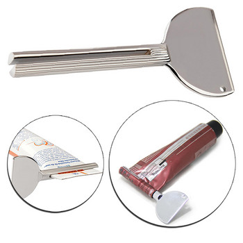 Туба за изстискване на паста за зъби Ключове Преносим метален ключ за цвят на косата Ролков дозатор Инструмент за изстискване Паста за зъби
