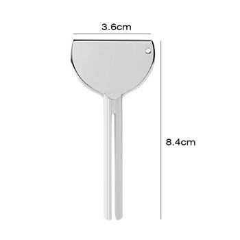 Туба за изстискване на паста за зъби Ключове Преносим метален ключ за цвят на косата Ролков дозатор Инструмент за изстискване Паста за зъби