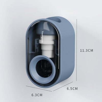Novi automatski dozator paste za zube Zidna vješalica Lazy Squeezer Rolling Držač četkice za zube za čišćenje lica Kupaonski pribor