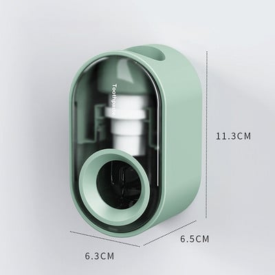Novi automatski dozator paste za zube Zidna vješalica Lazy Squeezer Rolling Držač četkice za zube za čišćenje lica Kupaonski pribor