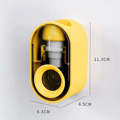 Novi automatski dozator paste za zube Zidna vješalica Lazy Squeezer Rolling Držač četkice za zube za čišćenje lica Kupaonski pribor