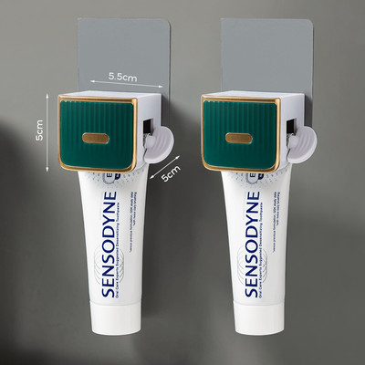 Novi automatski dozator paste za zube Zidna vješalica Lazy Squeezer Rolling Držač četkice za zube za čišćenje lica Kupaonski pribor