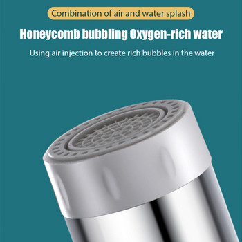 Νέος 1080°/720° Περιστρεφόμενος πολυλειτουργικός προέκτασης βρύσης Universal Faucet Spray Head Bathroom Kitchen Tap Extend Adapter Aerator