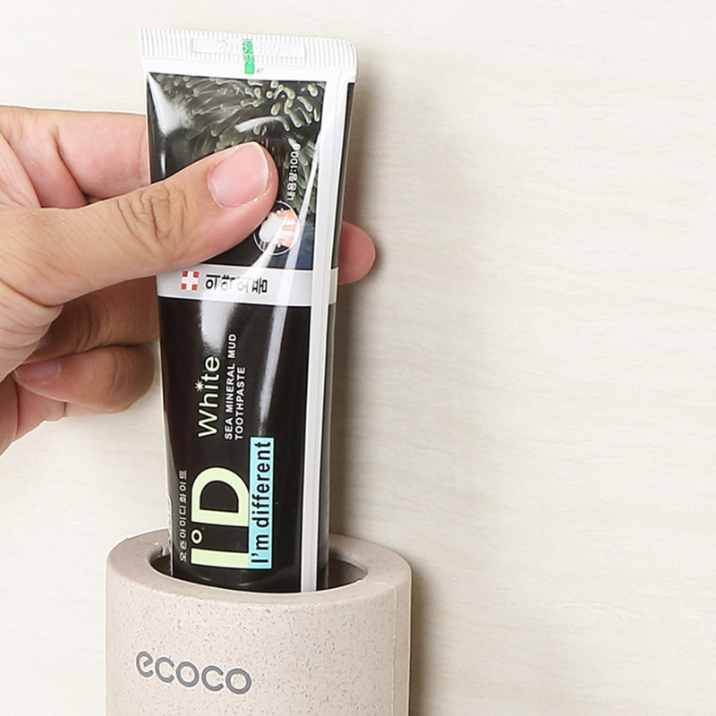ECCO Automatski dozator paste za zube Otporan na prašinu Cjedilo za pastu za zube Vodootporni držač paste za zube Zidni kupaonski pribor