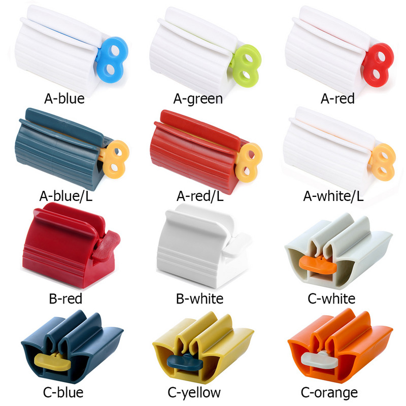 Plastična tuba paste za zube na kotao Cjedilo Polygel Easy Dispenser Držač za sjedalo Postolje Pribor za čišćenje zuba Oprema za kućnu kupaonicu