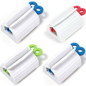 Pārnēsājams zobu pastas spiedes dozators Daudzfunkcionāls zobu pastas turētājs Sejas tīrīšanas līdzekļa tūbiņu klipši Vannas istabas piederumi Izejmateriāli