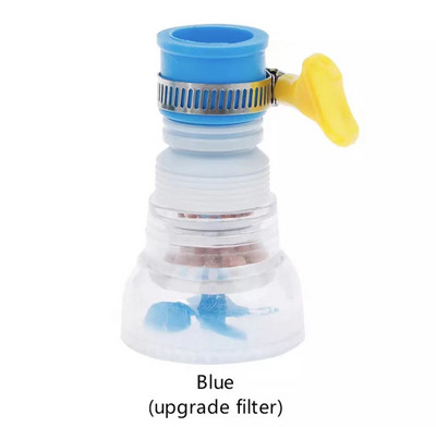 Produžetak slavine za vodu podesiv po stupnju Nadogradnja, verzija s dvostrukim filtrom, tuš, slavina za vodu, produžetak slavine za kućnu kuhinju