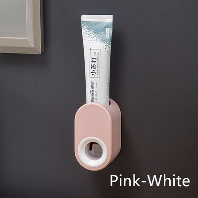 Novi automatski dozator paste za zube Otporan na prašinu Držač četkice za zube Stalak za zidni nosač Set kupaonskog pribora Cjedilo za pastu za zube