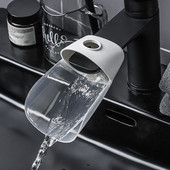 Visoko elastični silikonski produžetak za slavinu za vodu Sudoper Dječji uređaj za pranje Kupaonica Kuhinjski sudoper Slavina Vodič Produžeci slavine Pad