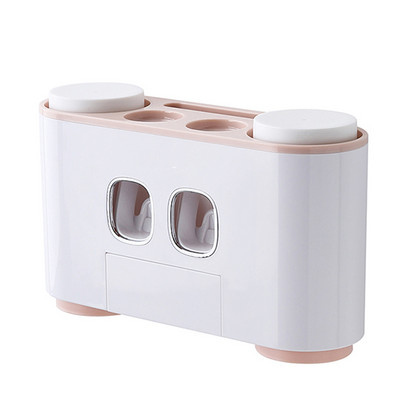 Zidni držač četkice za zube Cjedilo za zubnu pastu Automatski dozator za zubnu pastu Kupaonski pribor za pohranu