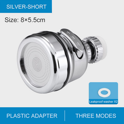 360 rotirajući produžetak kuhinjske slavine Visokotlačna slavina Perlator Adapter slavine za uštedu vode Mlaznica za tuš Pribor za sudoper