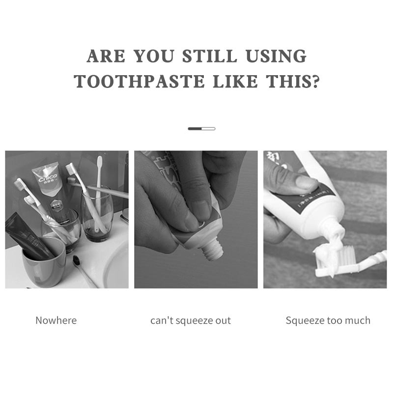 Automātiska zobu pastas spiede, ūdensnecaurlaidīga, mitrumizturīga, sienas stiprināma zobu pastas dozatora turētāja turētāja vannas istabas piederumi